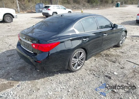 2016 Infiniti Q50 3.0T Premium z USA, uszkodzony, nr VIN JN1EV7AP7GM300524